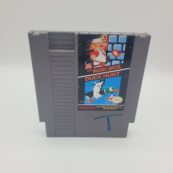 Super Mario Bros and Duck Hunt (Nintendo NES, 1985) Cartridge Only Tested - Picture 1 of 3